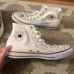 White high top converse